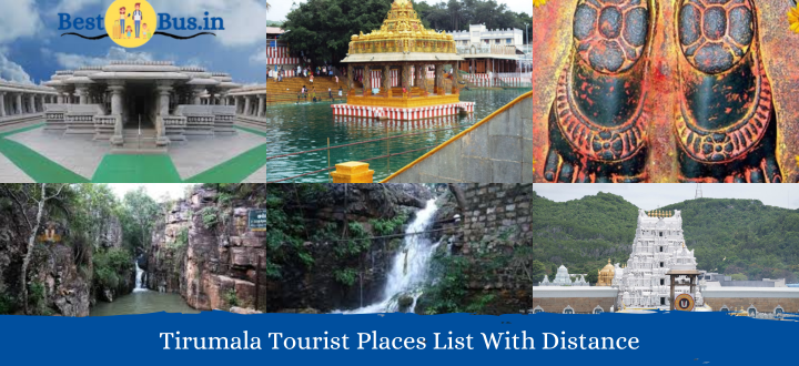 Tirumala Tourist Places List With Distance