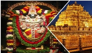  Tirumala Balaji Darshan With Sri Kalahasti-Vellore Golden Temple Package From Ranchi by Train