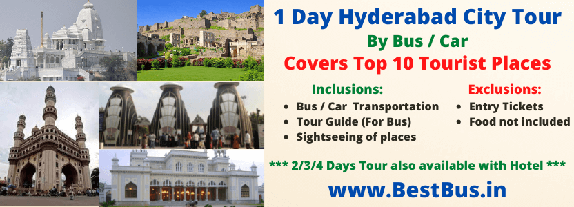 hyderabad tour in one day