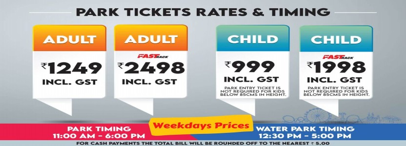 Wonderla Bangalore Weekdays Prices 