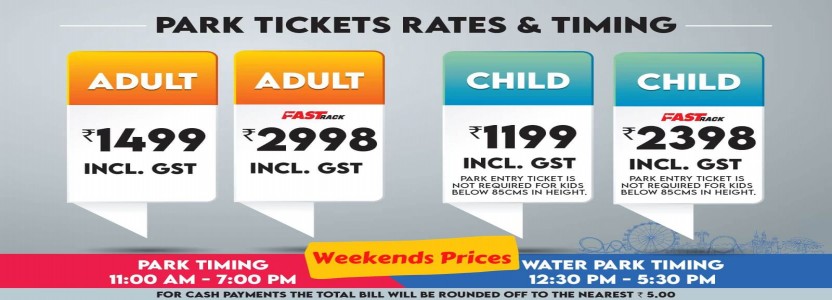 Wonderla Bangalore Weekend Prices 